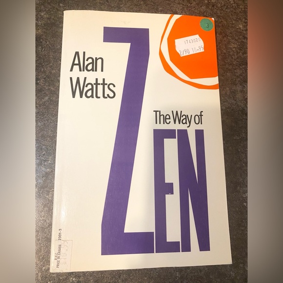 Other - 1989 Edition The Way Of Zen by Alan Watts Self Help Book Buddhism Illustrated